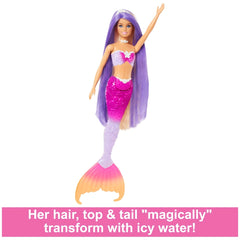MATTEL - Barbie - Muñeca Sirena de Malibu - Muñecas, Conjuntos de Juego y Figuras de Juguete
