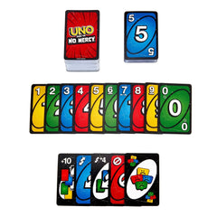 Mattel - UNO Muéstrales Sin Piedad - Juegos de Cartas