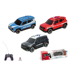 Mondo - Jeep Renegade Security Collection Radio-Controlled 2.4 GHz 1:24 Full Function - Play Vehicles