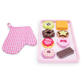 New Classic Toys - Sweet Treats Set With Oven Glove - Pretend Professions & Role Playing
