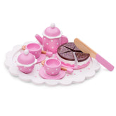 New Classic Toys - Juego de té con pastel para cortar - Rosa - Profesiones de juego y juegos de rol