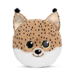 NICI - Glubschis-Lynx-Lenzo-Cushion-32x32-Cm - Stuffed-Animals
