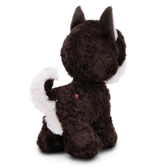 NICI - Glubschis - Peluche de pie - Husky Barkley - 15 cm - Animales de peluche