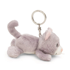NICI - Homies-Keyholder-Lying-Cat-Gray-Action-Toy-Figures