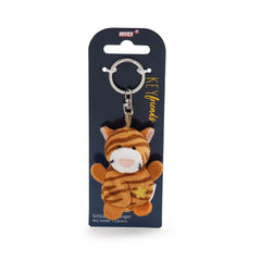 NICI - Key-Friends-Keyholder-Brown-Striped-Cat-Keychains
