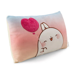 NICI - Molang - Cojín en forma de corazón - Animales de peluche
