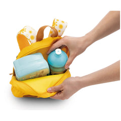 NICI - Mochila de Viaje Amigos con Juguete de Peluche León