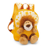NICI - Mochila de Viaje Amigos con Juguete de Peluche León