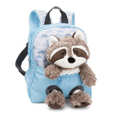 NICI - Amigos de Viaje - Mochila con Juguete de Peluche Mapache