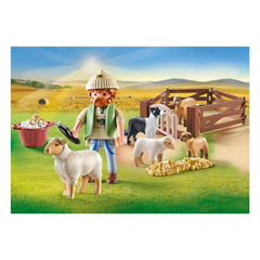 Playmobil Country Young Shepherd With Sheep - 71444