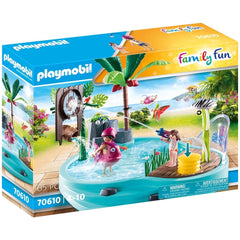 Playmobil Family Fun Piscina con Salpicaduras - 70610