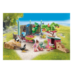 Playmobil My Life Little Chicken Farm In The Garden Of The Little House - 71510