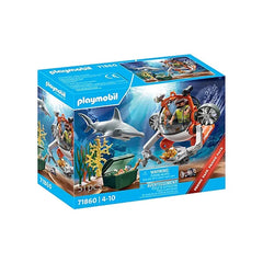PLAYMOBIL - Treasure Hunt with Submarine - Toy Playsets