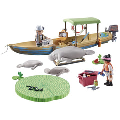 Playmobil Wiltopia Boat Trip To The Manatees - 71010
