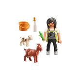 PLAYMOBIL - Mujer con Cabras - Juegos de Construcción