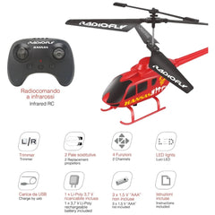 Radiofly - Radiofly Kansas RC Helicopter - Play Vehicles