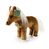 Rappa - Caballo Marrón de Peluche 23 cm - Animales de Peluche Ecológicos