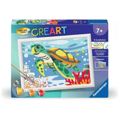 Ravensburger - CreArt Animales Tortuga Marina Artes y Manualidades