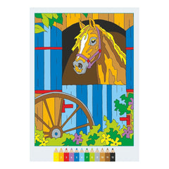 Ravensburger - CreArt - Libro de Colorear Creativo - Caballos - Artes y Manualidades