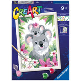 Ravensburger - Creart Koala Cuties - Painting By Numbers - Arts & Crafts