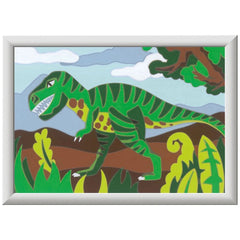 Ravensburger - Creart Dinosaurio Errante - Pintura por Números - Artes y Manualidades