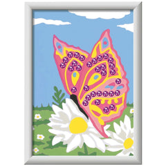 Ravensburger - Creart Sparkling Butterflies - Painting By Numbers - Arts & Crafts