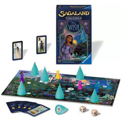 Ravensburger - Disney Wish Sagaland - Board Game - Multi-Language Instructions