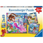 Ravensburger - Enchanting Mermaids - 3x49 Pieces - Puzzles