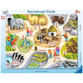 Ravensburger - Primero Cuenta Hasta 5 - 17 Piezas - Rompecabezas Educativos