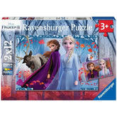 Ravensburger - Frozen - Viaje al Infinito - 2x12 Piezas - Puzzles