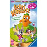 Ravensburger - Lotti Karotti, La carrera de los conejos - Juego de mesa - Instrucciones en varios idiomas