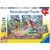 Ravensburger - Sirenas Mágicas - 2x24 Piezas - Rompecabezas
