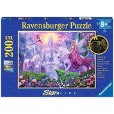 Ravensburger - Noche mágica de unicornios - 200 piezas - Rompecabezas