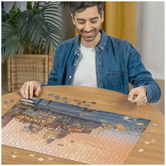 Ravensburger - Rompecabezas 1000 Piezas Italia Lugares Mediterráneos - Rompecabezas