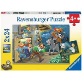 Ravensburger - Puzzle 2x24 Piezas - Puzzles
