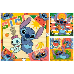 Ravensburger - Puzzle 3x49 Piezas Disney - Puzzles