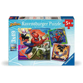 Ravensburger - Puzzle 3x49 Piezas Marvel Spider-Man - Puzzles