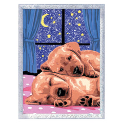 Ravensburger - Sleep Tight Puppies - Painting By Numbers - Arts & Crafts