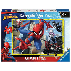 Ravensburger - Spider-Man - 60 Piezas - Rompecabezas de Suelo Gigante