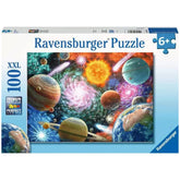 Ravensburger - Estrellas y Planetas - 100 Piezas - Rompecabezas