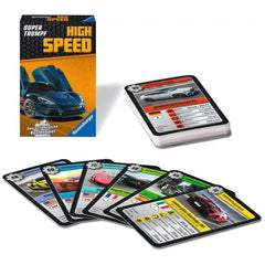 Ravensburger - Super Trump Alta Velocidad - Juego de Mesa - Edición Alemana