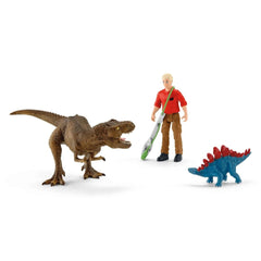 Schleich - Dinosaurs - Tyrannosaurus Rex Attack - Action & Toy Figures - 41465