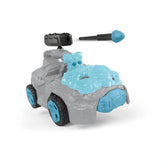 Schleich - Eldrador Creatures - Crashmobile de Hielo con Mini Criatura - Figuras de Acción y Juguetes - 42669