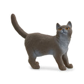 Schleich - Mundo de Granja - Gato Británico de Pelo Corto - Figuras de Acción y Juguetes - 13973