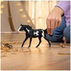 Schleich - Horse Club - Caballo de Silla Paint - Figuras de Acción y Juguetes - 14900