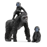 Schleich - Vida Salvaje - Familia de Gorilas - Figuras de Acción y Juguetes - 42601