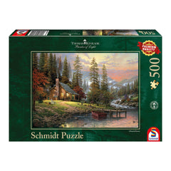 Schmidt Spiele - House in the Mountains 500 Pcs - Puzzles