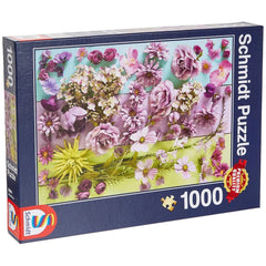 Schmidt Spiele - Flores Violetas 1000 Pzs - Rompecabezas