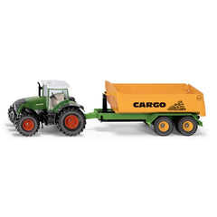 Siku - Fendt with hooklift trailer and carriage - Play Vehicles