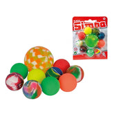 Simba - Set de Pelotas Rebotadoras 10 Pzs - Equipamiento para Juegos al Aire Libre